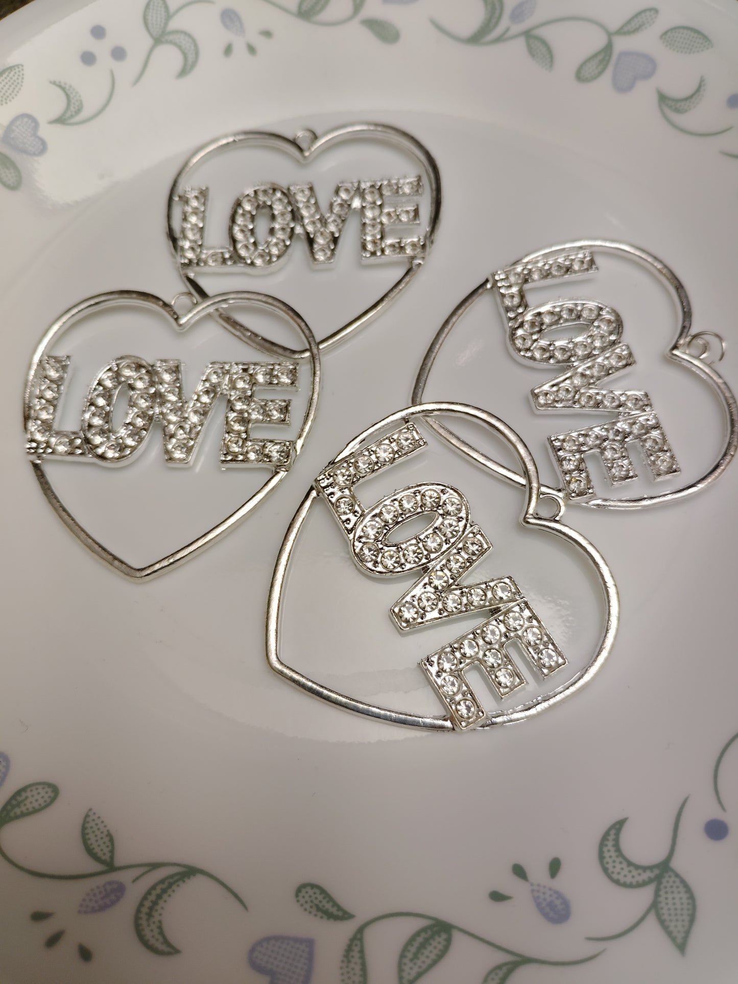 Love Silver pendants