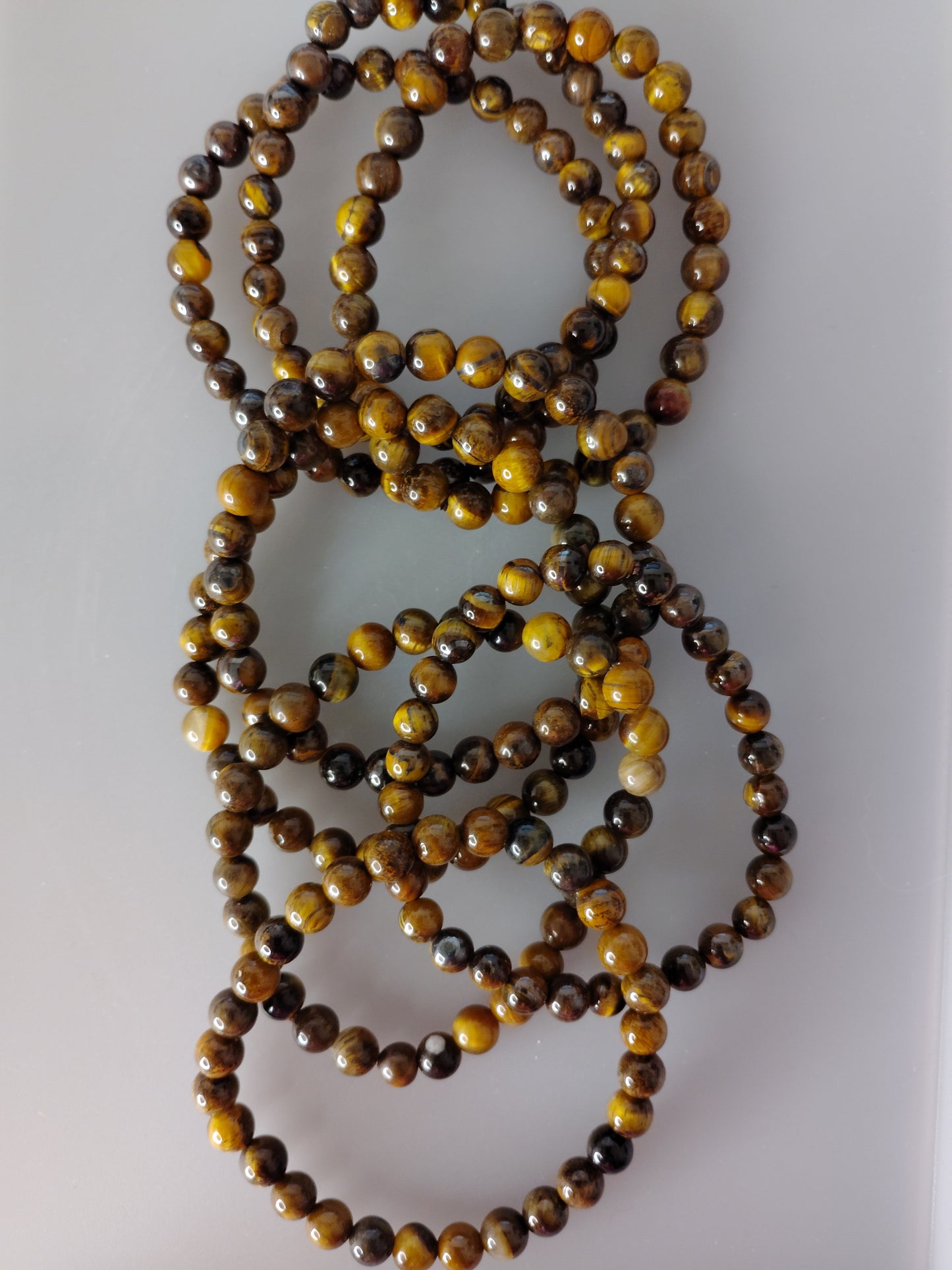Tiger Eye 6 mm Bracelets