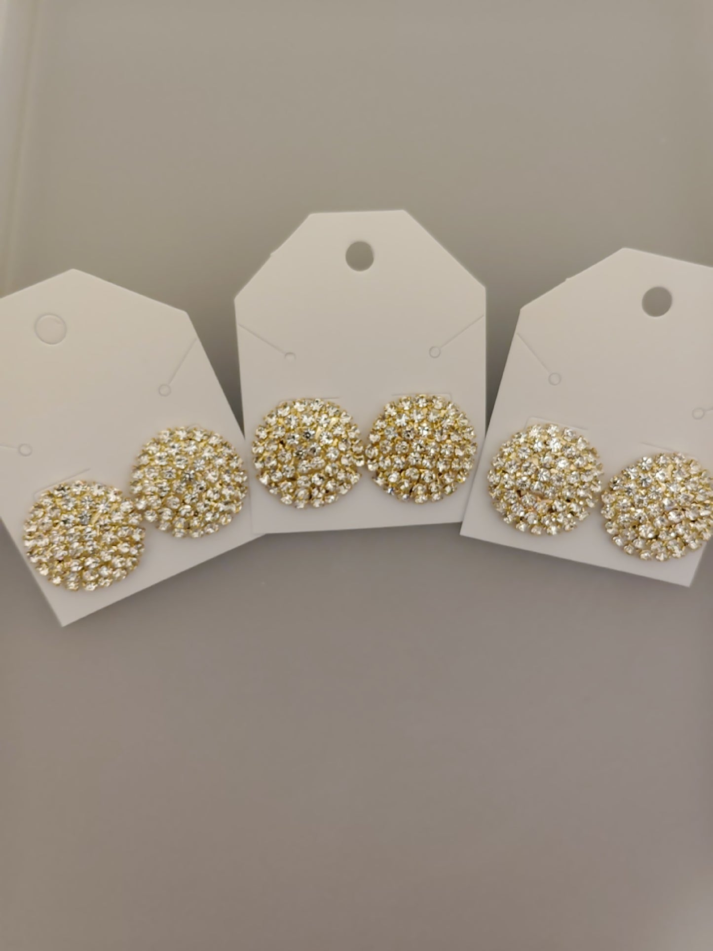 Round Cubic Zirconia Earrings