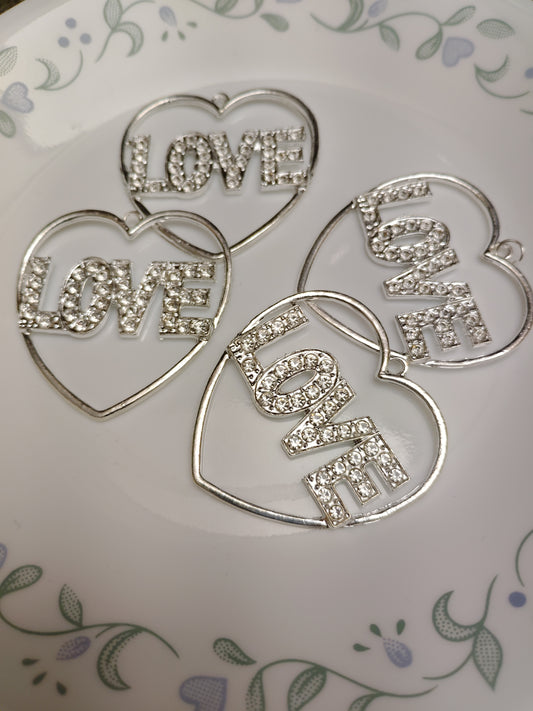 Love Silver pendants