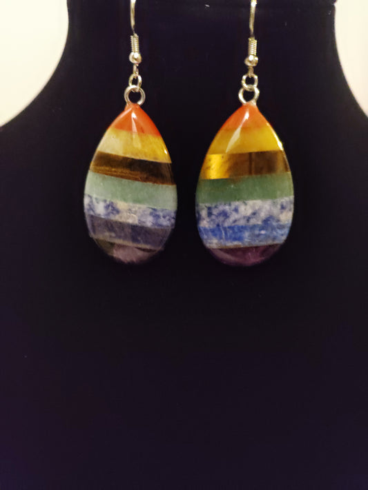 7 Chakra Earrings