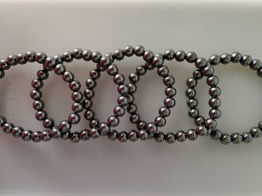Hematite 8 mm Bracelets